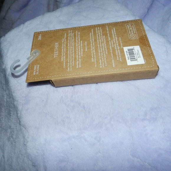 Lila & Jack 100% Food Grade & Beech Wood Silicone & Gem Baby Teether (Pink) NEW - Picture 8 of 10